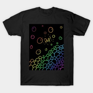 scratch art bubbles! T-Shirt